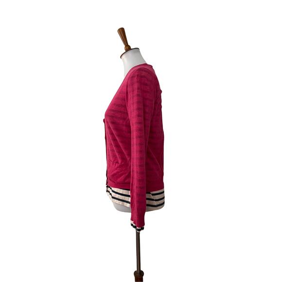 Marc Jacobs Womens Cardigan Button Up Long Sleeve Pink S Small - Picture 4 of 6